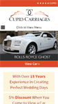 Mobile Screenshot of cupidcarriages.co.uk